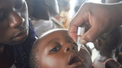 Vacunación contra la polio