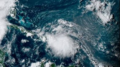 Paso de la tormenta Laura por el Caribe