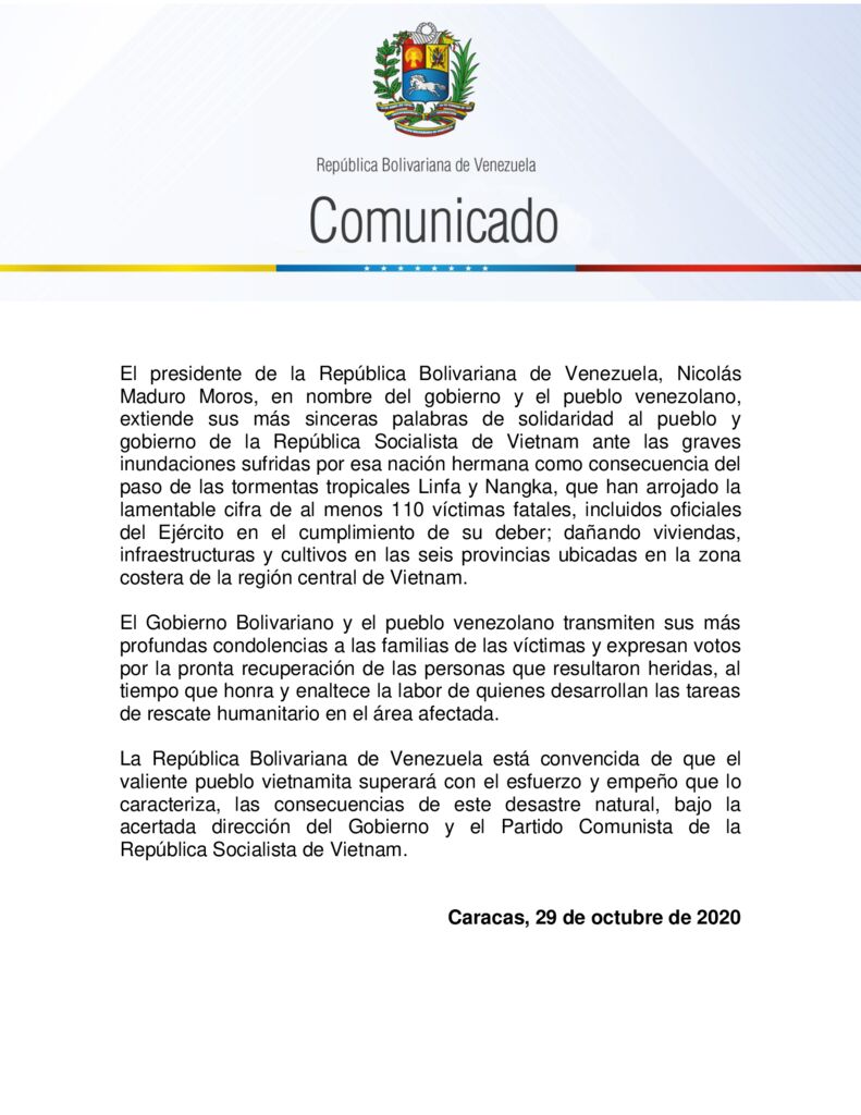 thumbnail of Venezuela-extiende-sus-más-sinceras-palabras-de-solidaridad-al-pueblo-de-Vietnam