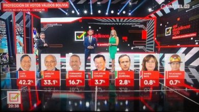 El candidato de izquierda en Bolivia es el favorito en los comicios presidenciales
