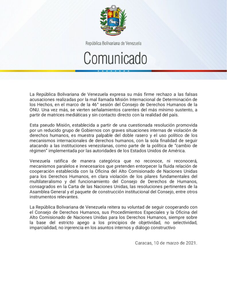 thumbnail of Venezuela-rechaza-falsas-acusaciones