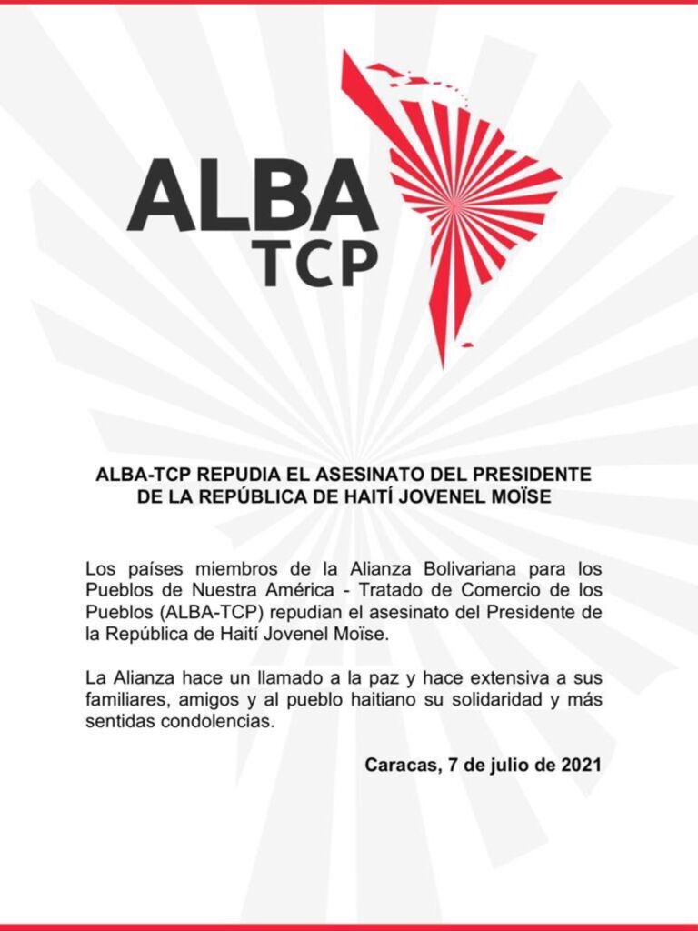 thumbnail of comunicado ALBA-TTCP