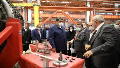 Maduro realizó visita al Complejo Industrial iraní MAPNA Group