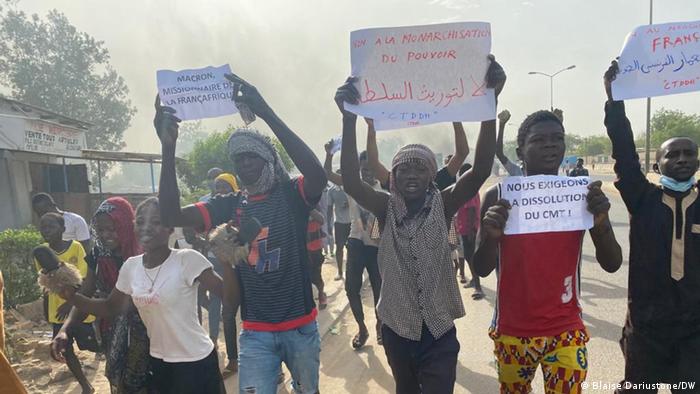 Fuertes protestas en Chad