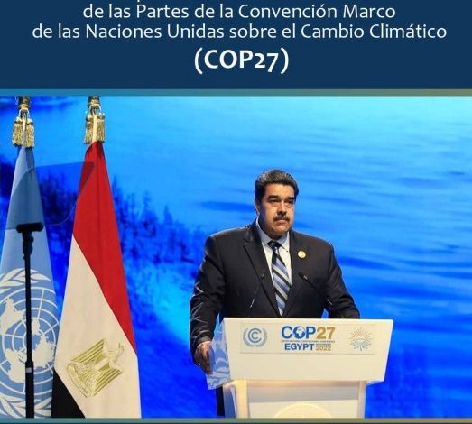 Discurso del Presidente Nicolás Maduro en la COP27