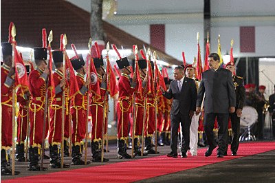 Presidente Maduro recibe al primer ministro de Belice en Caracas