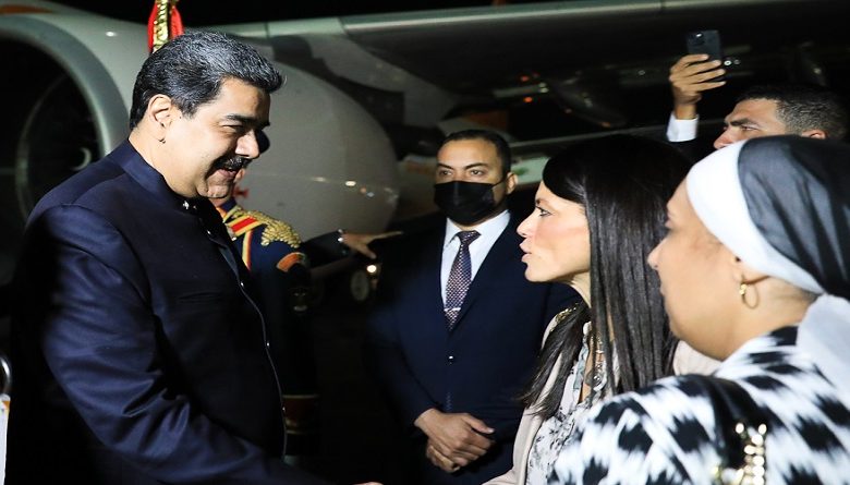 En el marco de la COP27, el presidente de la República, Nicolás Maduro, aterrizó en la ciudad de Sharm El-Sheikh, ubicada en Egipto, donde llevará la voz de los pueblos del Sur