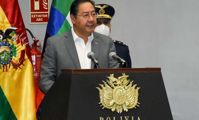 El presidente Arce con una importante popularidad en Bolivia