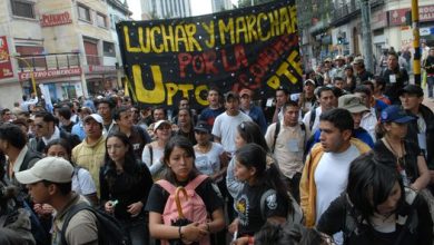Los estudiantes colombianos fueron víctimas de la violencia de Estado