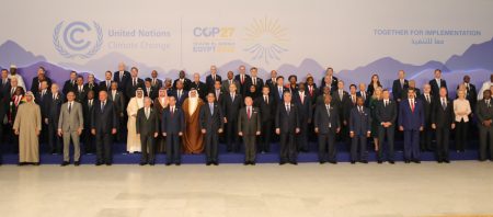 Presidente Maduro en foto oficial de la COP27