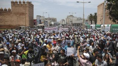 Protestas en Marruecos