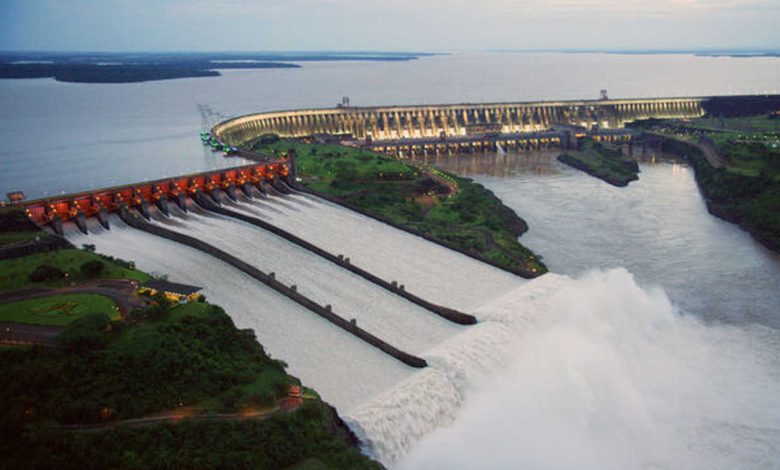 Represa de Itaipú logró generación récord de electricidad