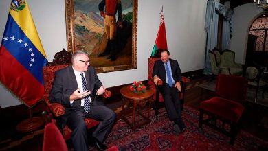 Embajador de Belarús en Venezuela se reunió con el canciller Gil