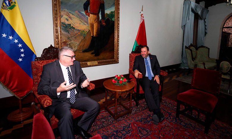 Embajador de Belarús en Venezuela se reunió con el canciller Gil