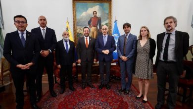 Autoridades Venezolanas recibieron al Alto Comisionado de la ONU para los DD.HH. Volker Türk