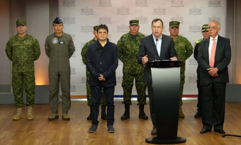 El ministro de Interior de Colombia oficializó el anuncio