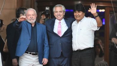 Lula, Fernández y Evo juntos en Buenos Aires