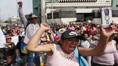 Manifestaciones para la liberación de estudiantes en Perú