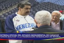 entrega oficial del Estadio Monumental de Caracas “Simón Bolívar”