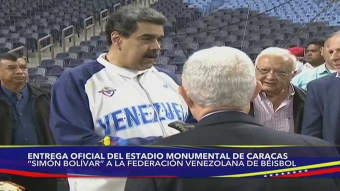 entrega oficial del Estadio Monumental de Caracas “Simón Bolívar”