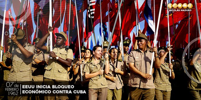 Presidente Maduro ratificó su solidaridad con Cuba ante bloqueo de EE.UU