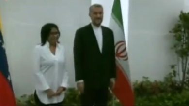 Vicepresidenta Ejecutiva de Venezuela recibe a ministro de Exteriores de Irán