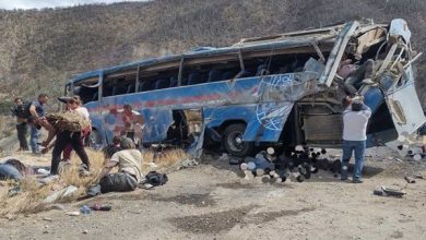 15 muertos deja accidente de autobús en México