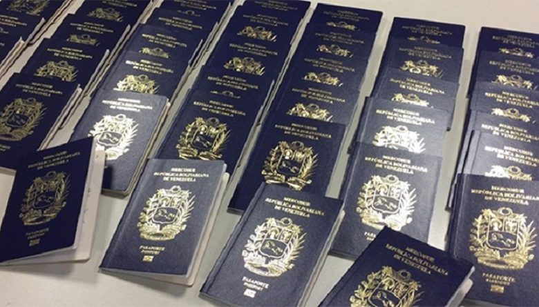 pasaportes venezolanos en Chile