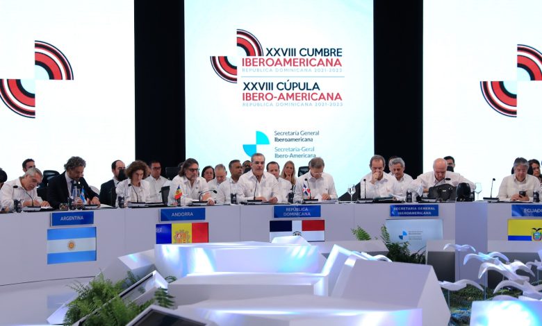 Comienza clausura de la XXVIII Cumbre Iberoamericana de Jefas y Jefes de Estado y de Gobierno