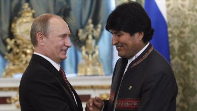 Evo Morales expresa su solidariadad con Vladimir Putin