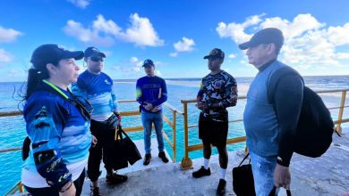 Autoridad Acuática viajó a Isla de Aves para evaluar condiciones de estación científico naval