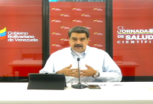 Presidente de Venezuela da negativo para COVID-19