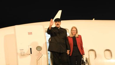 Presidente Nicolás Maduro llega a Brasil