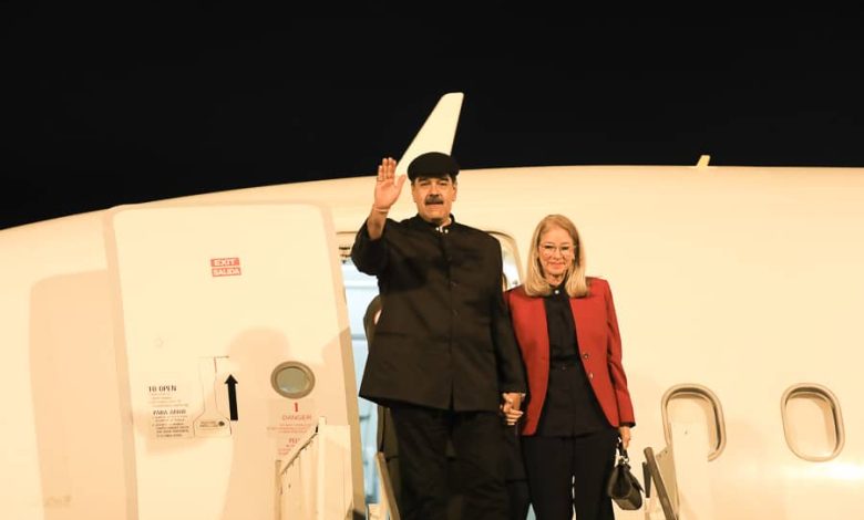 Presidente Nicolás Maduro llega a Brasil