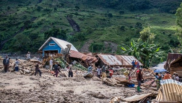 El Congo sufre de lluvias e inundaciones
