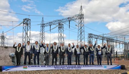 Bolivia y Argentina inauguran línea de interconexión eléctrica