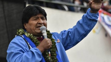 Evo Morales aseguró que fracasó un plan para relacionarlo con delitos de narcotráfico