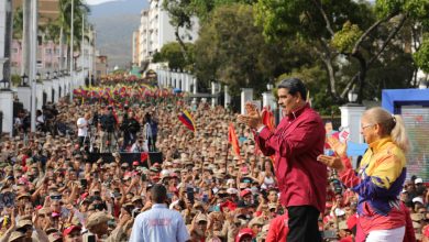Grandes movilizaciones en defensa de Venezuela