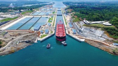 Canal de Panamá limita el tránsito de embarcaciones por sequía
