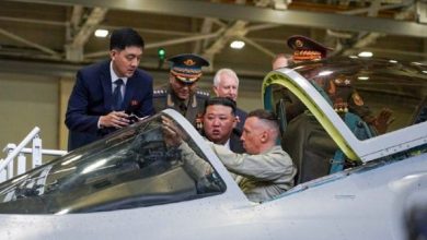 Kim Jong-un visitó dos fábricas de aviones rusas