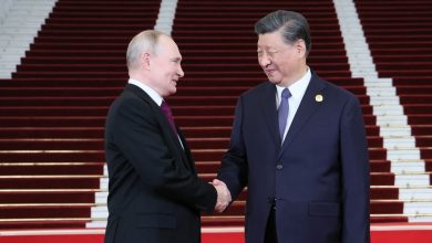 Vladimir Putin llega a China para participar en el foro de la Franja y la Ruta