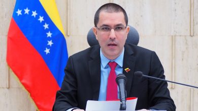 Canciller venezolano Jorge Arreaza