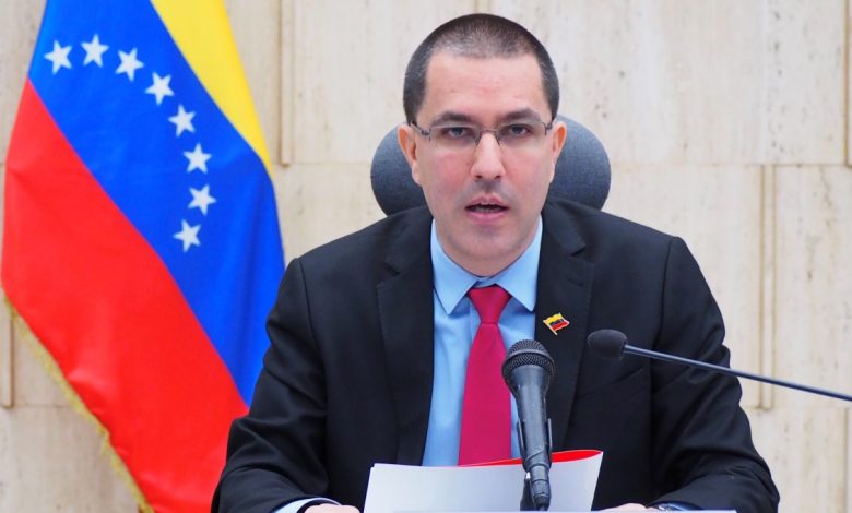 Canciller venezolano Jorge Arreaza