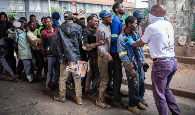 Se encienden las alarmas por la pandemia del COVID-19 en África