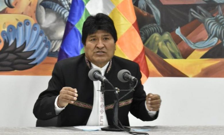 Evo Morales denuncia nuevos intentos de desestabilización en Bolivia