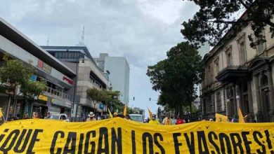 Siguen protestas en Costa Rica contra políticas económicas del gobierno