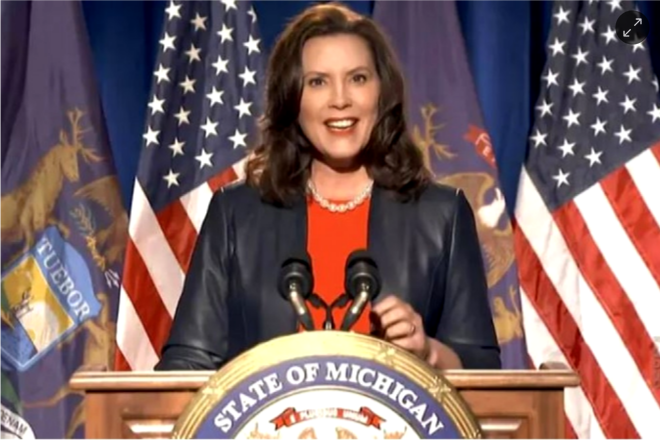 Gretchen Whitmer, gobernadora de Michigan