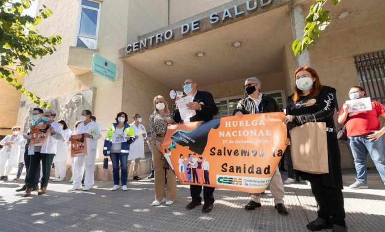 España vive jornada de huelga de médicos