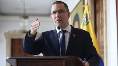 El canciller de la República Bolivariana de Venezuela, Jorge Arreaza