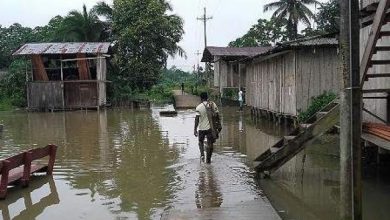 Inundaciones en departamento colombiano del Chocó